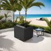 Ratanové kreslo Lignano odolné 70 x 69 x 65 cm Náhľad obrázku produktu 8
