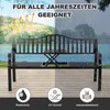 Avestar Gartenbank Outdoor Terrassenbank, E-beschichteter Produktbild-Vorschau 3