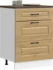 vidaXL Base per cucina Kalmar Artisan in legno di rovere Anteprima dell’immagine prodotto 2