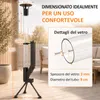 ZMH Stufa da giardino 6KW riscaldatore per terrazzo Anteprima dell’immagine prodotto 4