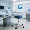 VERSEE Arbeitshocker Echtleder Blau – stufenlos Produktbild-Vorschau 10