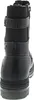 A close-up, rear view of a black boot. Produktbild-Vorschau