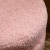 HOMCOM Pouf, poggiapiedi, pouf rotondo imbottito, Anteprima dell’immagine prodotto 9