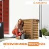 GARANTIA Réservoir mural WOODY 350L bois clair - Design Voir les images du produit 6