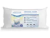 A white pillow with a product label on it, presented on a white background. Podgląd zdjęcia produktu