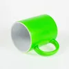 craftcut® Sublimationstasse NEON-GREEN - 11 oz/330 ml Produktbild-Vorschau 2