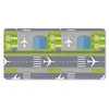 MuchoWow® Mauspad Mousepad Design - Flughafen - Flugzeug Produktbild-Vorschau 1
