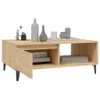 vidaXL Couchtisch Sonoma-Eiche 90x60x35 cm Holzwerkstoff -  Produktbild-Vorschau 5
