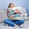 Kuschelkissen Axolotl fluffig weich Unterwasser-Motiv Produktbild-Vorschau 2