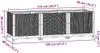 vidaXL Hochbeet 120x40x38 cm Polypropylen Produktbild-Vorschau 8