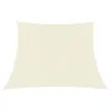 vidaXL Tenda da sole 160 g/m² bianco crema 4/5x3 m HDPE Anteprima dell’immagine prodotto 15