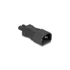 DELOCK Netzadapter IEC 60320 - C14 auf C7, Stecker / Buchse Produktbild-Vorschau 2