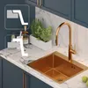 QUADRON Spülbecken 1-Becken Spüle | Größe: 55 x 48 x 20 cm Produktbild-Vorschau 7