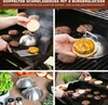 eluno Burgerhaube 2er Set - je 17,5 x 8,5 cm - Grillhaube, Produktbild-Vorschau 3