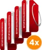 Aluminium Kofferanhänger Set 4 Stück – Gepäckanhänger mit Produktbild-Vorschau 1