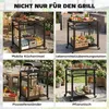 Outsunny Grillwagen 2-Etagen Grilltisch mit Produktbild-Vorschau 8