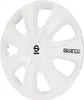 SPARCO Radkappe 14" Zoll Radzierblenden Satz weiß SPC1481WH Produktbild-Vorschau 2