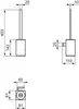 Ideal Standard WC-Bürstengarnitur Conca Cube T4494A5 Podgląd zdjęcia produktu 6