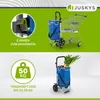 Juskys Einkaufstrolley 3in1 mit 2 Rollen für Shopping - 56 Produktbild-Vorschau 5