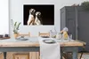 MuchoWow® Poster Schwarz - Erdmännchen - Tiere 120x80 cm - Produktbild-Vorschau 3
