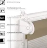 Mardom Home | Doppelrollo - 95x215 cm - Hellbraun - Produktbild-Vorschau 3