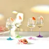 KROSNO Avant-Garde Deco Bunte Weingläser 4er-Set 450 ml – Produktbild-Vorschau 7