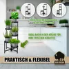 A kitchen counter with a plant stand holding herbs, with marketing text overlays. Produktbild-Vorschau