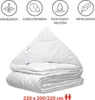 alpina Bettdecke 200x200/220 cm 4-Jahreszeiten-Daunendecke Produktbild-Vorschau 2