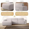 AX LIVING Couch Sofa L Form Didim mini Creme 310 cm breit, Produktbild-Vorschau 6