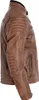 John Doe Dexter Motorrad Lederjacke, braun, L Produktbild-Vorschau 4
