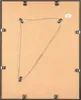 The back of a framed picture with hanging wire. Produktbild-Vorschau