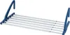 A blue and silver drying rack for laundry. Produktbild-Vorschau