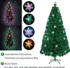 LZQ 120cm LED umelý vianočný stromček s vláknovou optikou, Náhľad obrázku produktu 3