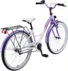 Bikestar Kinderlaufrad Classic 24 Zoll Wert Lila & Weiß Produktbild-Vorschau 3