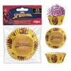 Astucci per muffin Spiderman 25 astucci Anteprima dell’immagine prodotto 5
