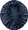 INF Schlafhaube aus 100 % Seide Navy blau M Produktbild-Vorschau 2