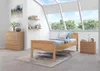Seniorenbett Einzelbett Buchebett natur 90x200 Futonbett Produktbild-Vorschau 2