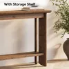 Stolik konsolowy, 105 cm, 2-poziomowy stolik wejściowy, Podgląd zdjęcia produktu 6