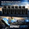 14 Nordic Walking Gummipuffer Pads Asphaltpads Trekking Produktbild-Vorschau 2
