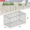 Floordirekt Gabionenkorb Lenox, Steinkorb verzinkter Stahl, Produktbild-Vorschau 2