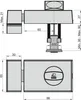 BASI - Türzusatzschloss - KS 500 - 60 mm - Braun - käntig - Produktbild-Vorschau 2