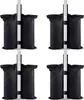 Four sets of black sandbags attached to gray poles, arranged in a grid. Produktbild-Vorschau