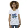 Disney - "Ohana" T-Shirt für Damen BI25841 (L) (Weiß) Produktbild-Vorschau 2