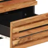 Nachttische 2 Stk. 40x34x46 cm Massivholz Akazie Produktbild-Vorschau 9