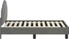 vidaXL Detský rám postele s čelom tmavosivý 70 x 140 cm Náhľad obrázku produktu 6