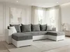 Wohnlandschaft mit Schlaffunktion Beno - U-Form Couch, Produktbild-Vorschau 1