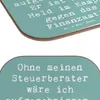 Mr. & Mrs. Panda Flaschenuntersetzer Spruch Steuerberater Produktbild-Vorschau 5