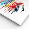 Bild auf Leinwand - Leinwandbild - Zebra Detail digital Produktbild-Vorschau 5