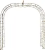 Torbogen Rosenbogen Edelrost 240 cm Rankhilfe Kletterhilfe Produktbild-Vorschau 8