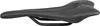 A black bicycle saddle is shown in profile against a white background. Produktbild-Vorschau